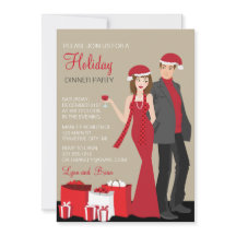 Paare Weihnachtsfeier Corporate