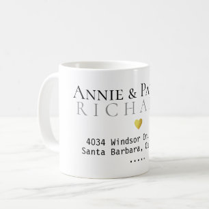 Paarfamilie sein ihr Name WeißerBecher Kaffeetasse