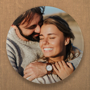 Paarfoto Hochzeit Button