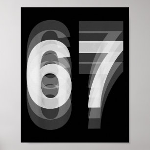 Paarkostüm 67 Six Seven Meme Lustig _1 Poster