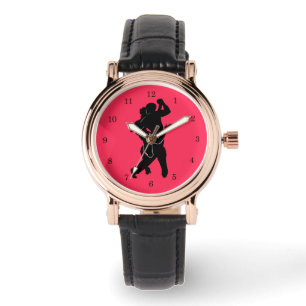 Paartango-Tänzer-Uhr Armbanduhr