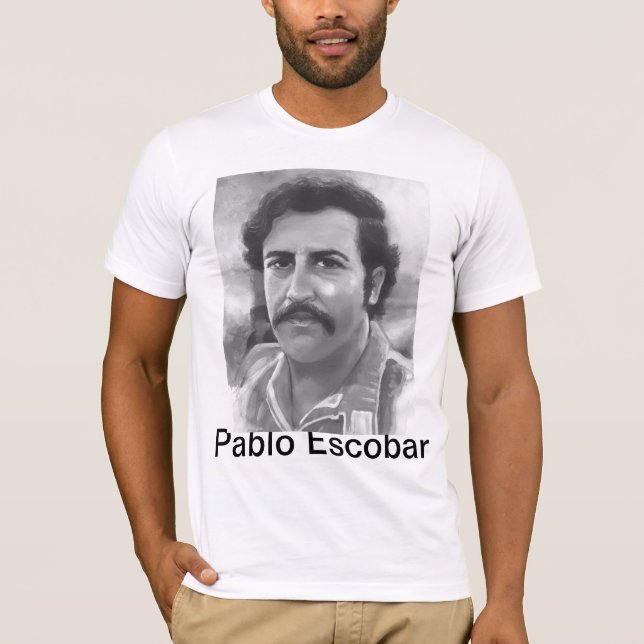Pablo Emilio Escobar Gaviria '' der Chef '' T-Shirt (Vorderseite)
