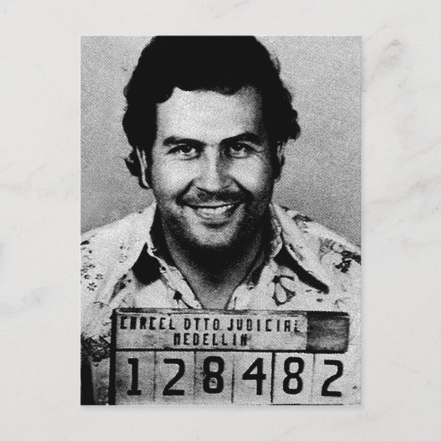 Pablo Emilio Escobar Postkarte (Vorderseite)