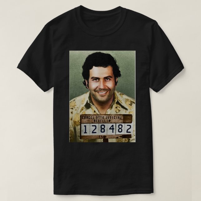 PABLO ESCOBAR Art Board Print T-Shirt (Design vorne)