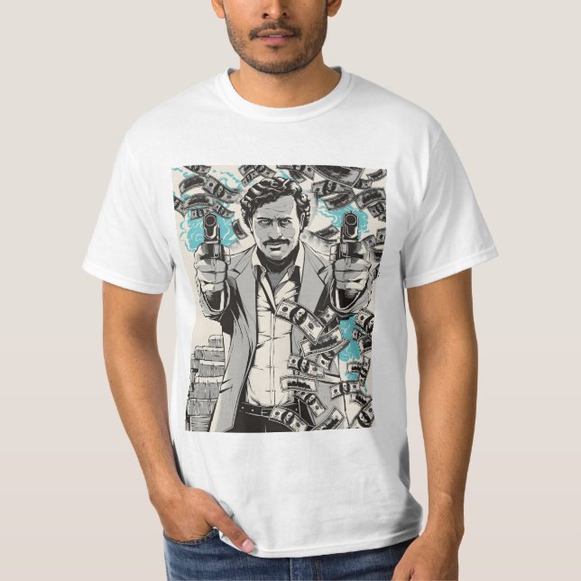Pablo Escobar T-Shirt (Vorderseite)