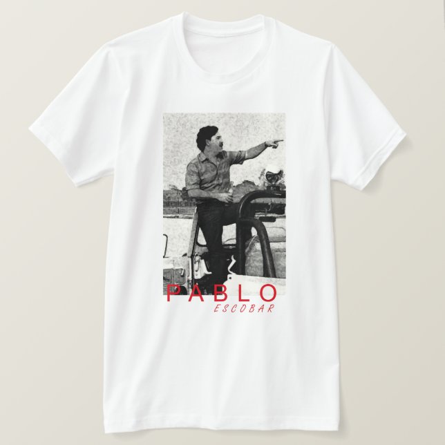 Pablo Escobar T-Shirt (Design vorne)