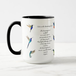 Pablo Neruda Hummingbird Gedicht Tasse