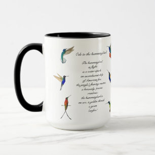 Pablo Neruda Hummingbird Gedicht Tasse
