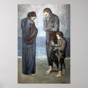 Pablo Picasso - Die Tragödie, 1903 Poster