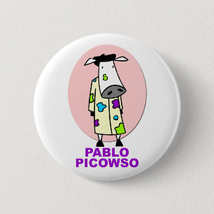 Pablo Picowso Button