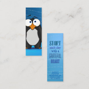 Pablo Pinguin, Glückskarten Mini Visitenkarte