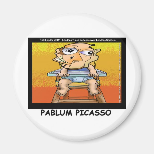 Pablum Funny T-Shirts Karten Tasse Geschenke etc. Magnet (Vorne)