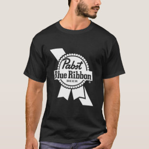 Pabst Blue Ribbon Sensenmann Rückenaufdruck T-Shirt