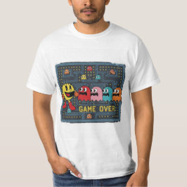 Pac-Man Game Over T-Shirt – Retro Arcade Gaming Te
