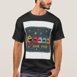 Pac-Man Game Over T-Shirt – Retro Arcade Gaming Te