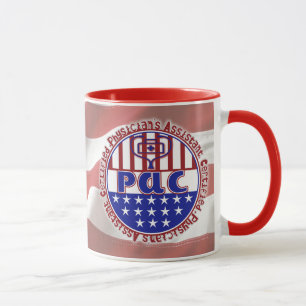 PAC-zertifizierter Medizinassistent PATRIOTIC FLAG Tasse