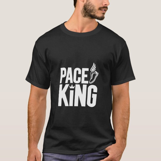 Pace King - Marathon T-Shirt (Vorderseite)