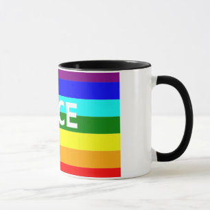 Pace(Peace) Flag Italienische Tasse