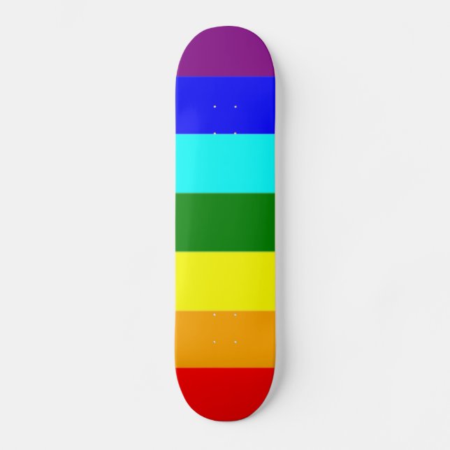 Pace(Peace) Flag Italienisches Skateboard (Vorderseite)
