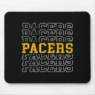 Pacers Vintage-Geschenk für Männer Frauen Jungen M Mousepad