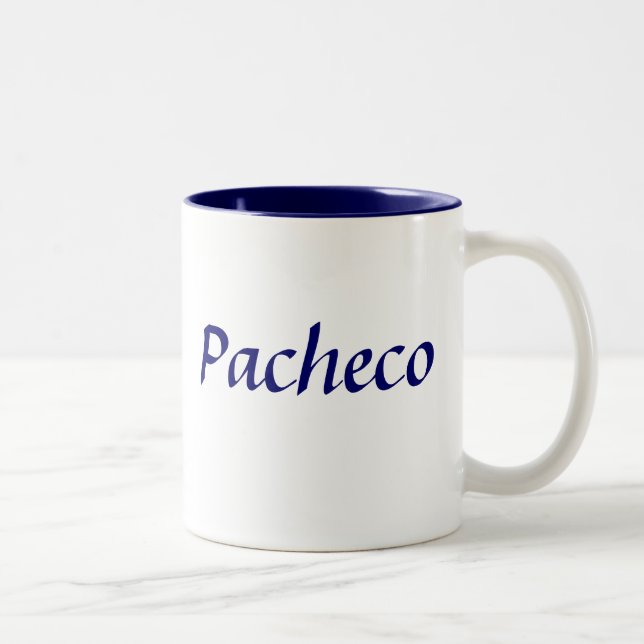 Pacheco 2 zweifarbige tasse (Rechts)