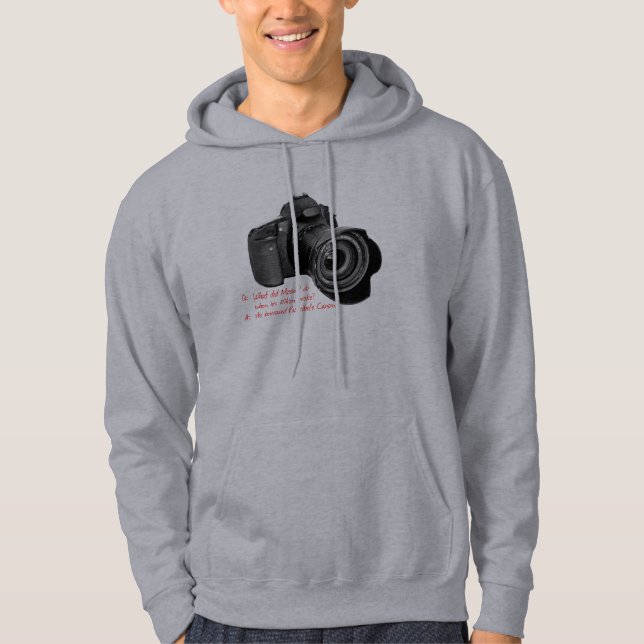Pachelbels Kamera Hoodie (Vorderseite)