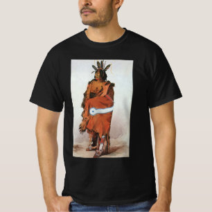 Pachtuwa-Chta, Arikara Warrior Portrait von Bodmer T-Shirt