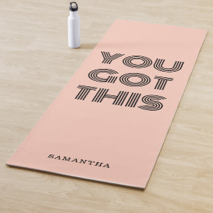 Pachy Pink Benutzerdefiniert GOT SIE DIESES Motivi Yogamatte