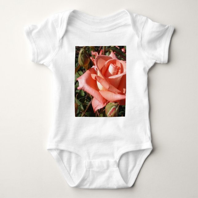Pachy Rosa Rose Baby Strampler (Vorderseite)