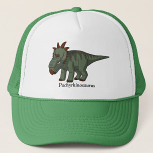Pachyrhinosaurus-Dinosaurier bedruckt Truckerkappe