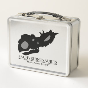 Pachyrhinosaurus Skull Metall Brotdose