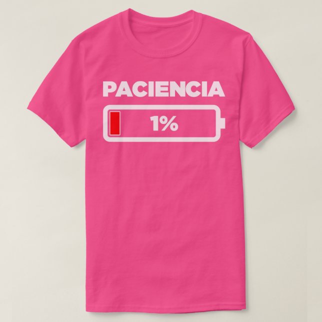 Paciencia 1 T-Shirt (Design vorne)