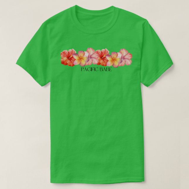 Pacific Babe TShirt (Design vorne)