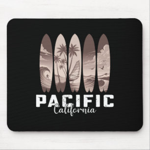 Pacific Beach Kalifornien Surfboard Männer Frauen Mousepad
