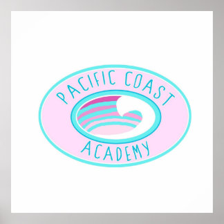 Pacific Coast Academy Zoey 101 Pink Poster
