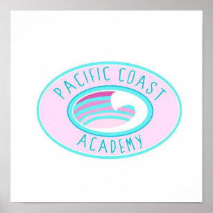Pacific Coast Academy Zoey 101 Pink Poster