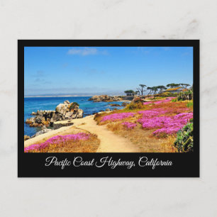 PACIFIC COAST HIGHWAY KALIFORNIEN POSTKARTE