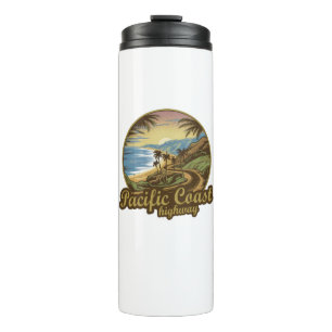 Pacific Coast Highway Retro Thermosbecher
