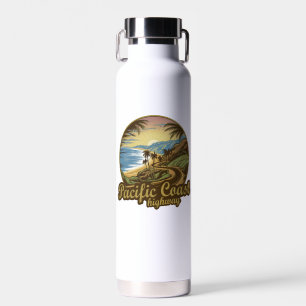 Pacific Coast Highway Retro Trinkflasche