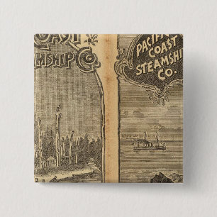 Pacific Coast Steamship Company 2 Button