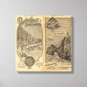 Pacific Coast Steamship Company 2 Leinwanddruck