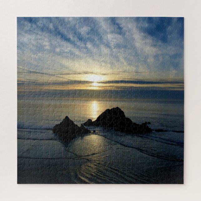 Pacific Coast Sunset - 20x20 - 676 Stk. Puzzle (Vertikal)