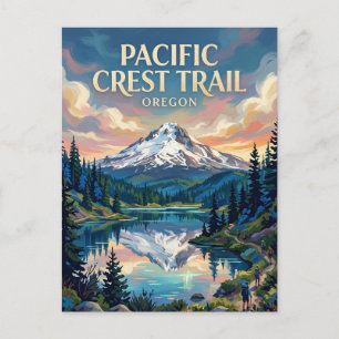 Pacific Crest Trail USA Postkarte