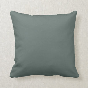 Pacific Dark Green-Blue Grey Solid Color SW 6215 Kissen