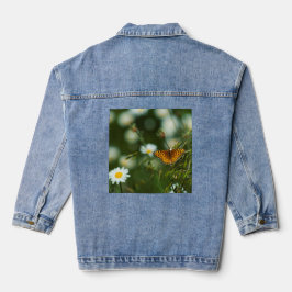 Pacific Fritillary Butterfly Jeansjacke