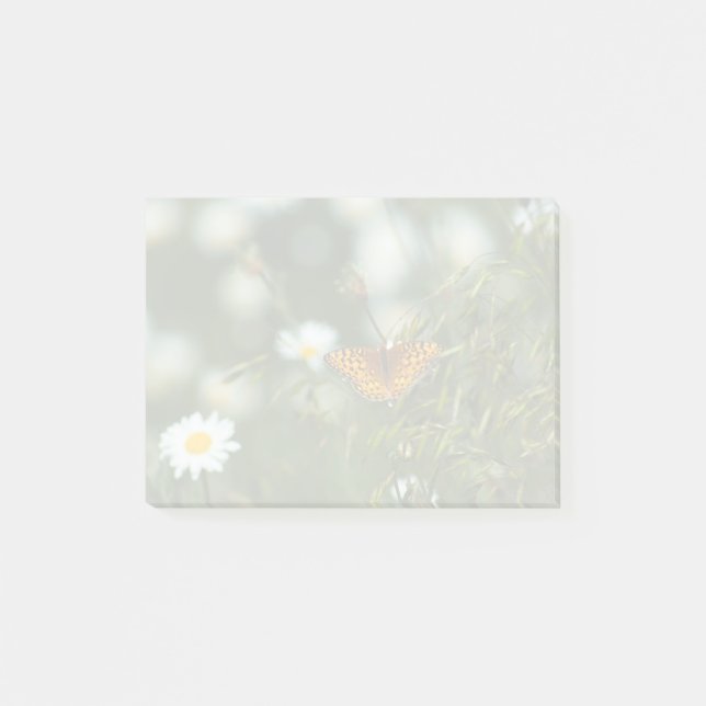 Pacific Fritillary Butterfly Post-it Klebezettel (Vorderseite)