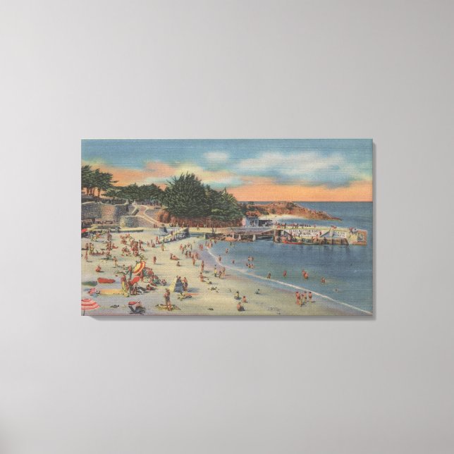 Pacific Grove, CA Leinwanddruck (Vorderseite)