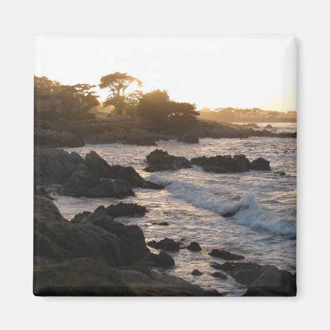 Pacific Grove Sunset Magnet (Vorne)