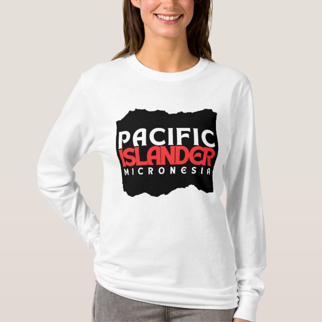 Pacific Islander Proud Kosrae T-Shirt (Vorderseite)