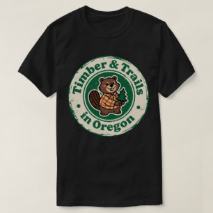 Pacific Northwest Charme _ Oregon Biber Vintage T-Shirt